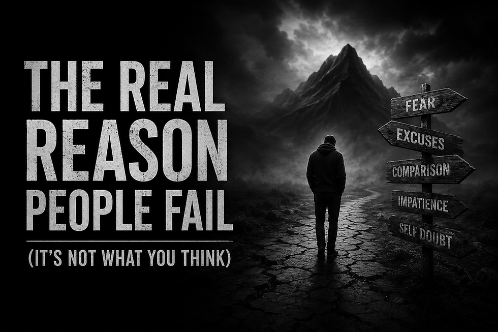 Uncovering the Hidden Factors Behind Failure and How to Overcome Them