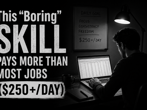 Many people overlook certain skills because they seem dull or unexciting.