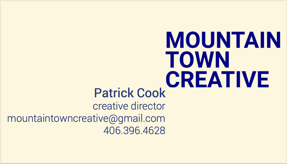 Business Card Front - option 4