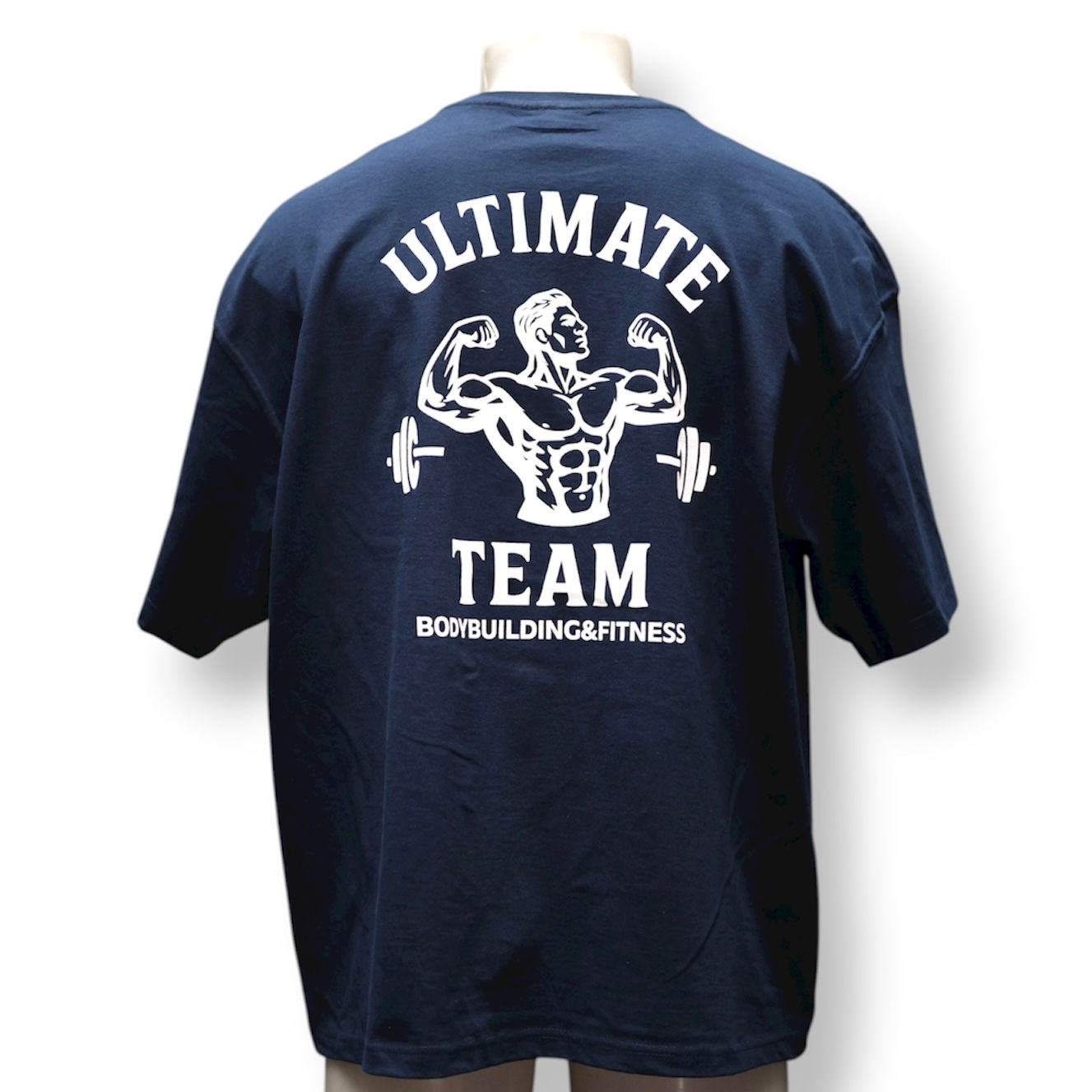 Playera Ultimate Team Old School Azul Marino 