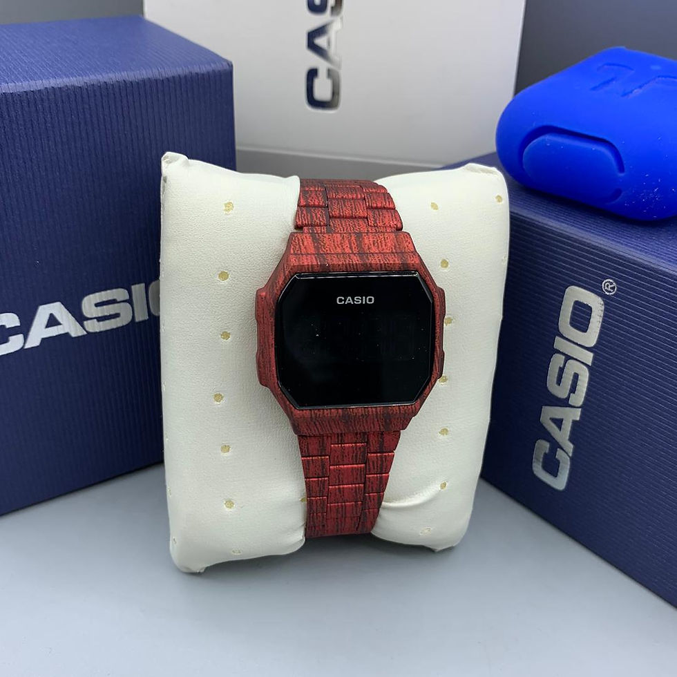 Thumbnail: Casio Touch Screen with Wooden Strapped