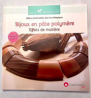 Bijoux en pâte polymère : Effets de matières