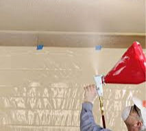 drywall spray texturing