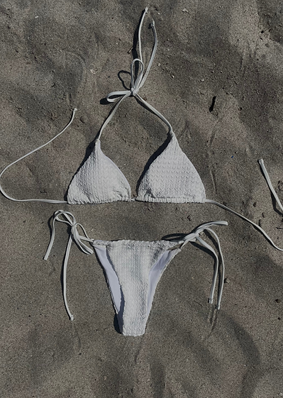 Pearl White -Tangle Set