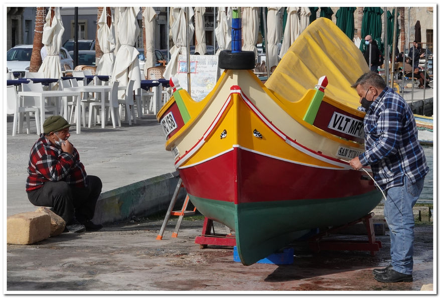 Oeil d'Horus - Luzzus - Marsaxlokk - Malte