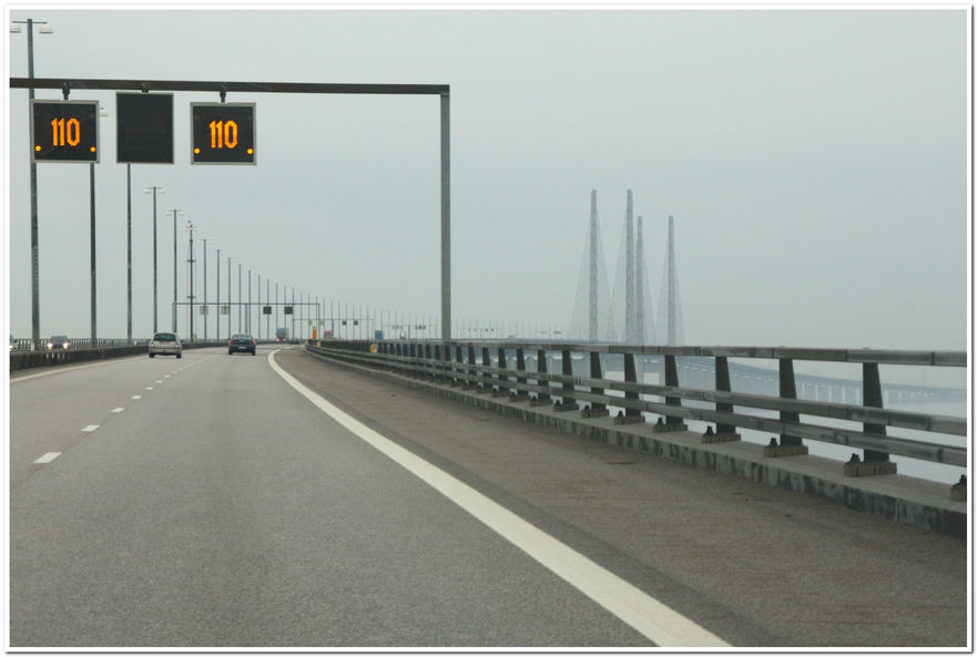 Pont de l'Øresund Malmoe - Copenhague