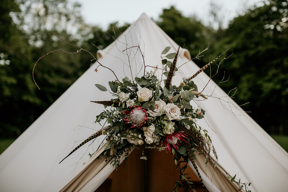 bell tent hire sussex surrey kent glamping festival wedding party