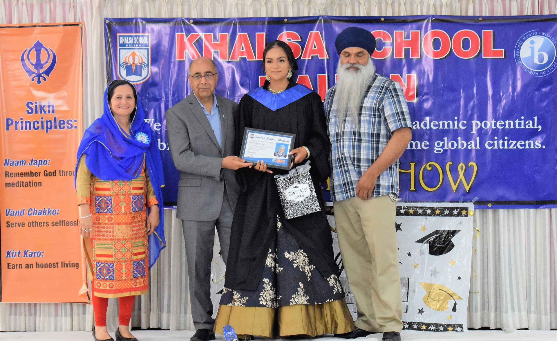 Khalsa School Malton Graduation Day