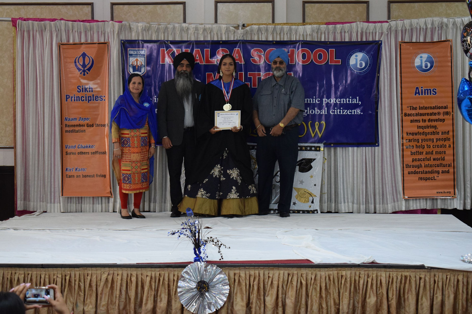 Khalsa School Malton Graduation Day