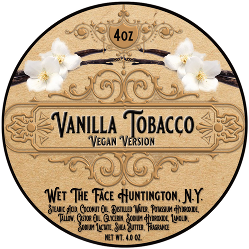 Vanilla Tobacco Shaving Soap