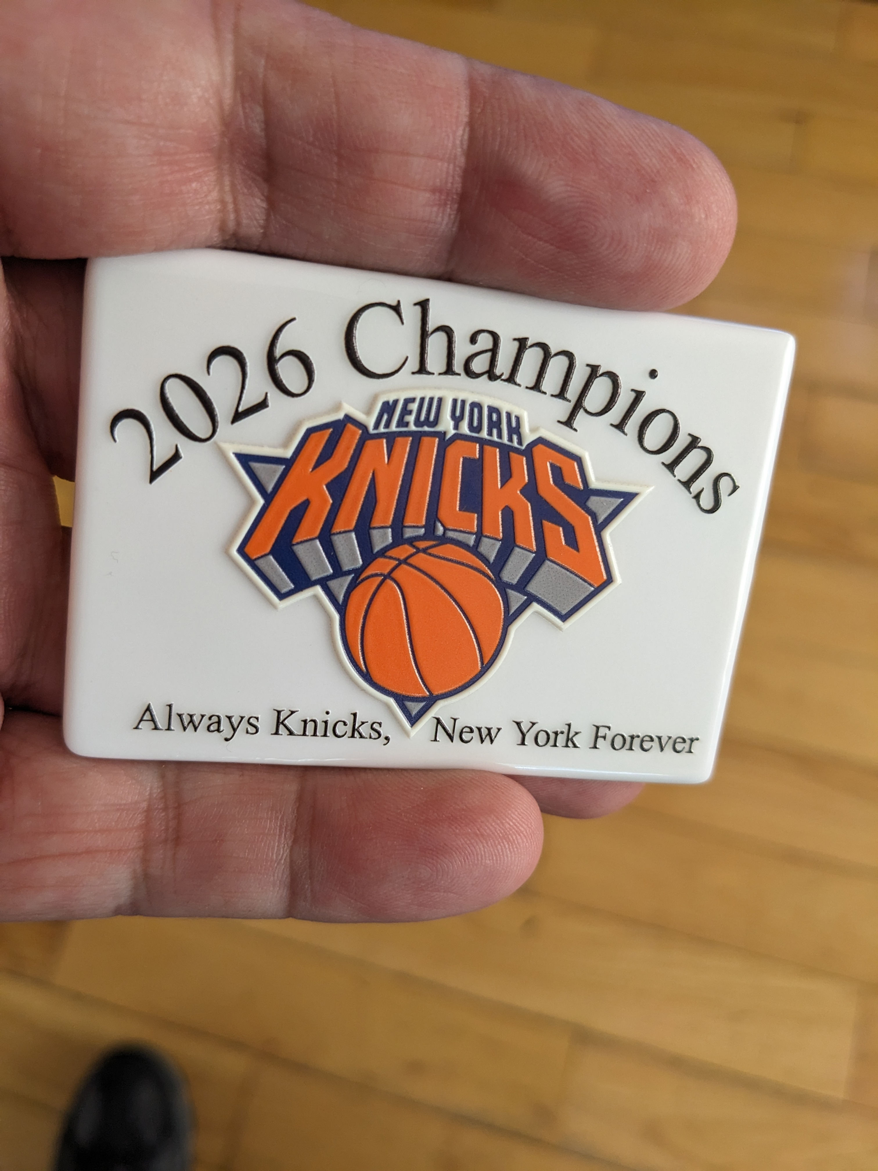 Knicks Ceramic Magnet