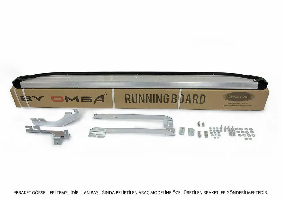 Küçük resim: VW Amarok Proside Yan Basamak Krom 2022 ve Sonrası