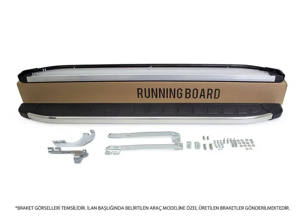 Küçük resim: Ford Ranger Proside Yan Basamak Krom 2011 ve Sonrası