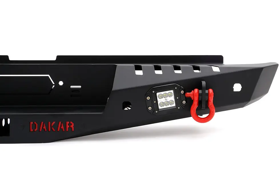 Küçük resim: Toyota Hilux Dakar Çelik Arka Tampon Ledli Sensörlü 2020 ve Sonrası