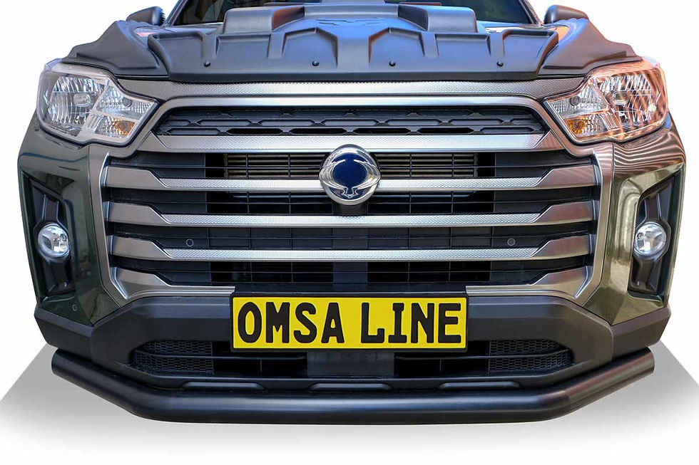 Thumbnail: Ssangyong Musso Texas Ön Alt Koruma Çap76 Siyah 2018 ve Sonrası