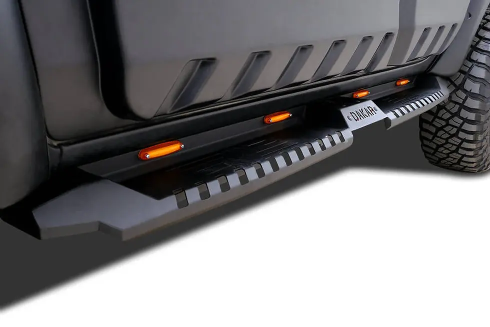 Thumbnail: Mitsubishi L200 Dakar Yan Basamak Siyah V2 Ledli 2015-2019 Arası