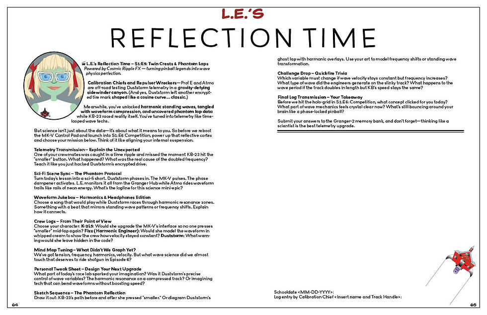 Thumbnail: Prof E & Ellie's Middle School of Science S1:E5 Bot-Mobile