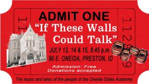 OSA musical set for July 13, 14, & 15
