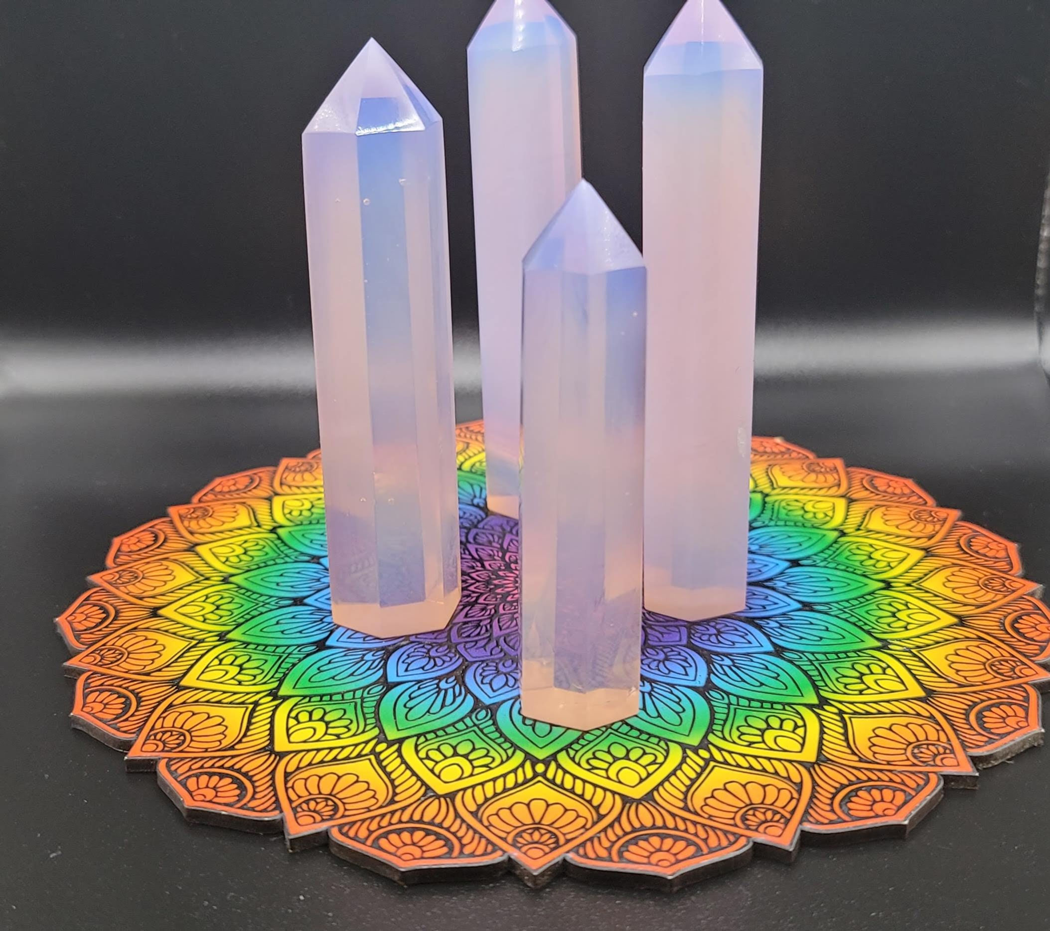 Pink Opalite Tower