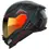 Thumbnail: Nexx X.WST3 Fluence Matte Grey Red Touring Helmet – Carbon Fiber DOT ECE