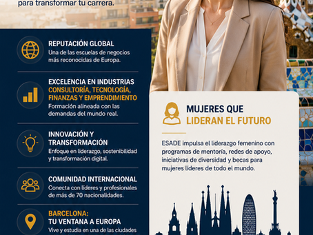 ESADE MBA: Innovación, Liderazgo y Proyección Global