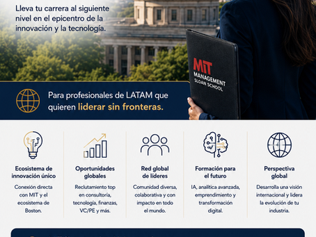 MIT Sloan MBA: Una de las Mejores Opciones para Profesionales de Latinoamérica que Buscan Liderazgo Global