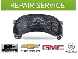 GM instrument cluster repairs
