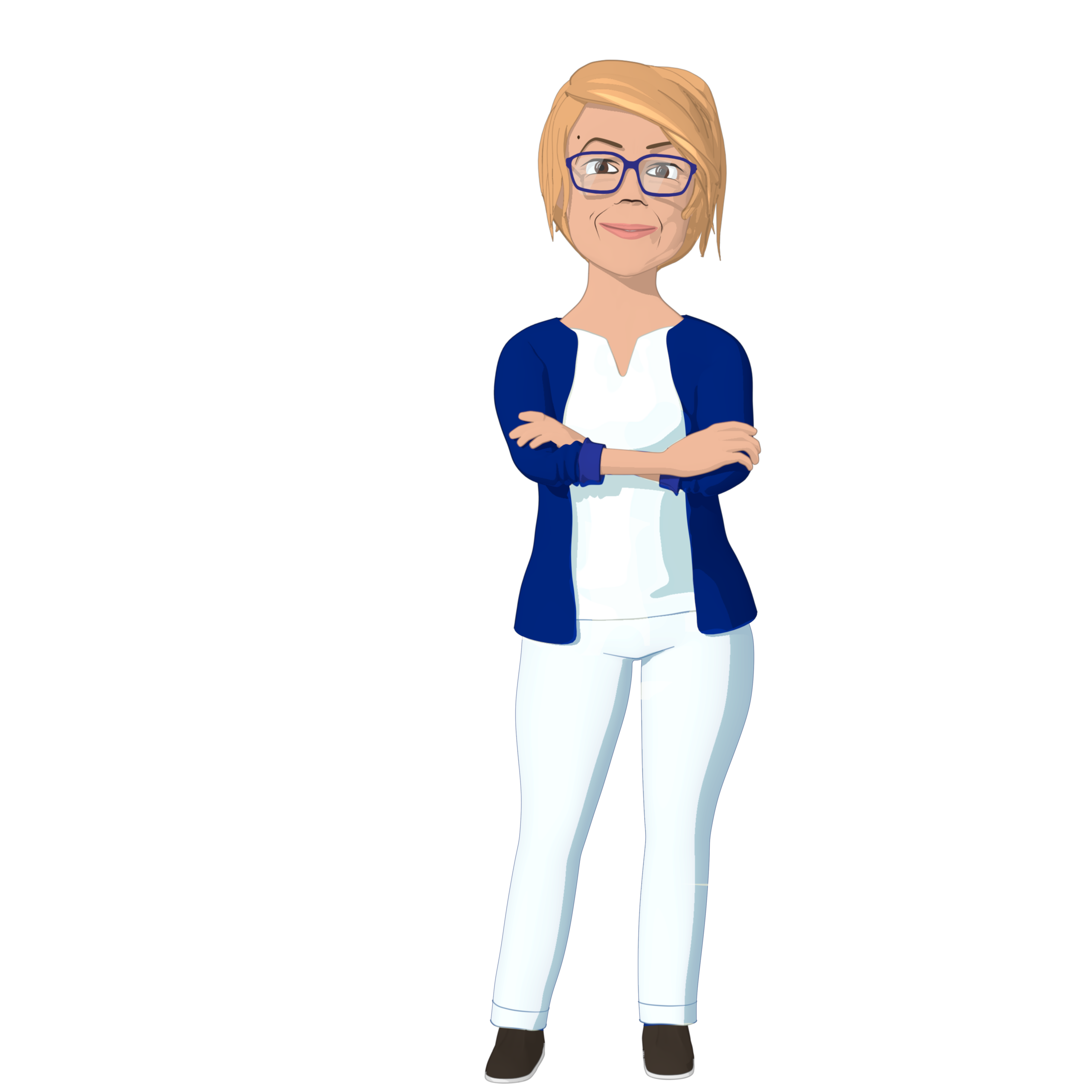 Rendering of the Marlies Character