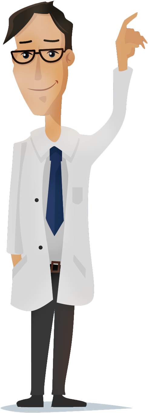 cartoon doctor character Oliver