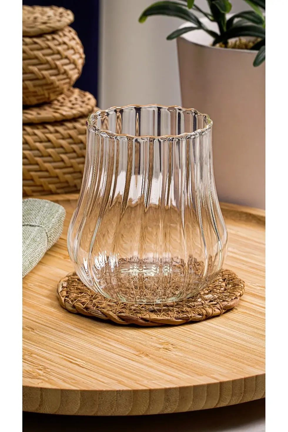 Trinkglas Borosilikat-Optik (Damla)