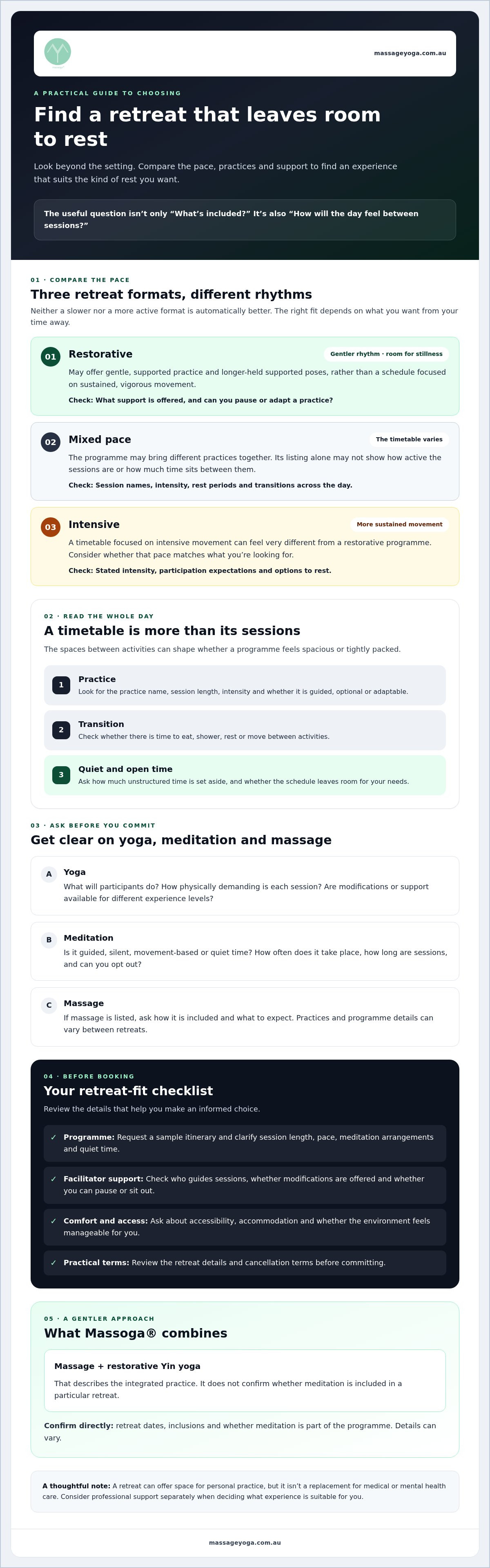 Yoga meditation retreat victoria