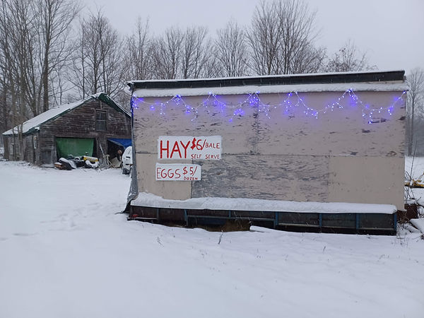 Hay trailer