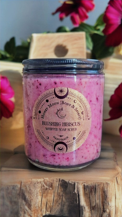 Blushing Hibiscus Whipped Soap Scrub