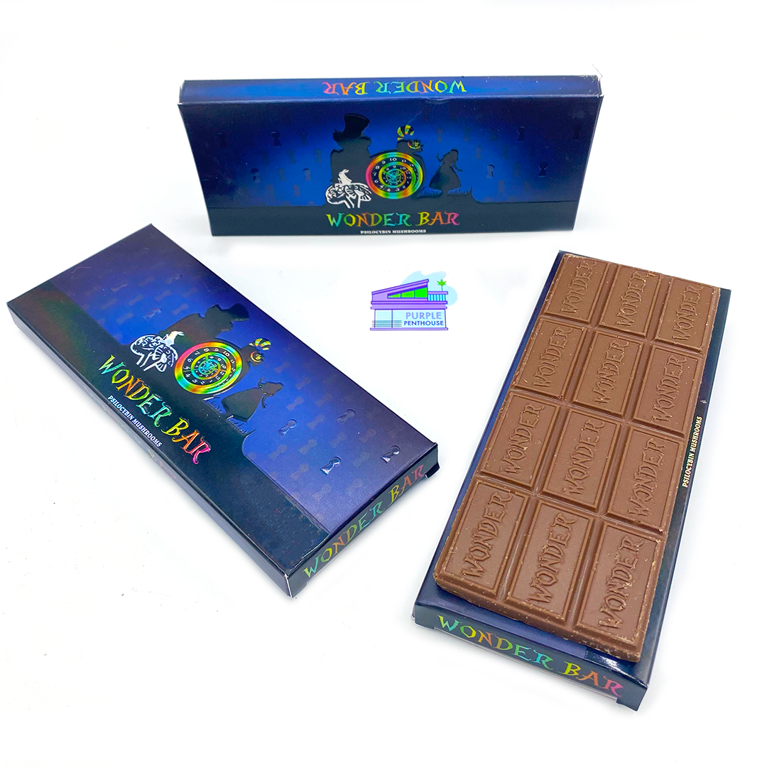 Wonder Magic Mushroom Chocolate Bar 4 Grams Per Bar