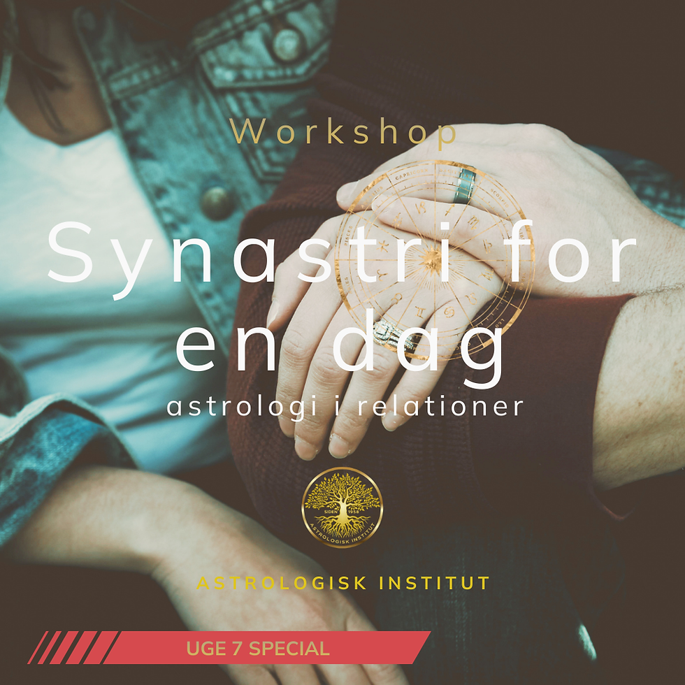Astrologi i relationer – synastri for en dag