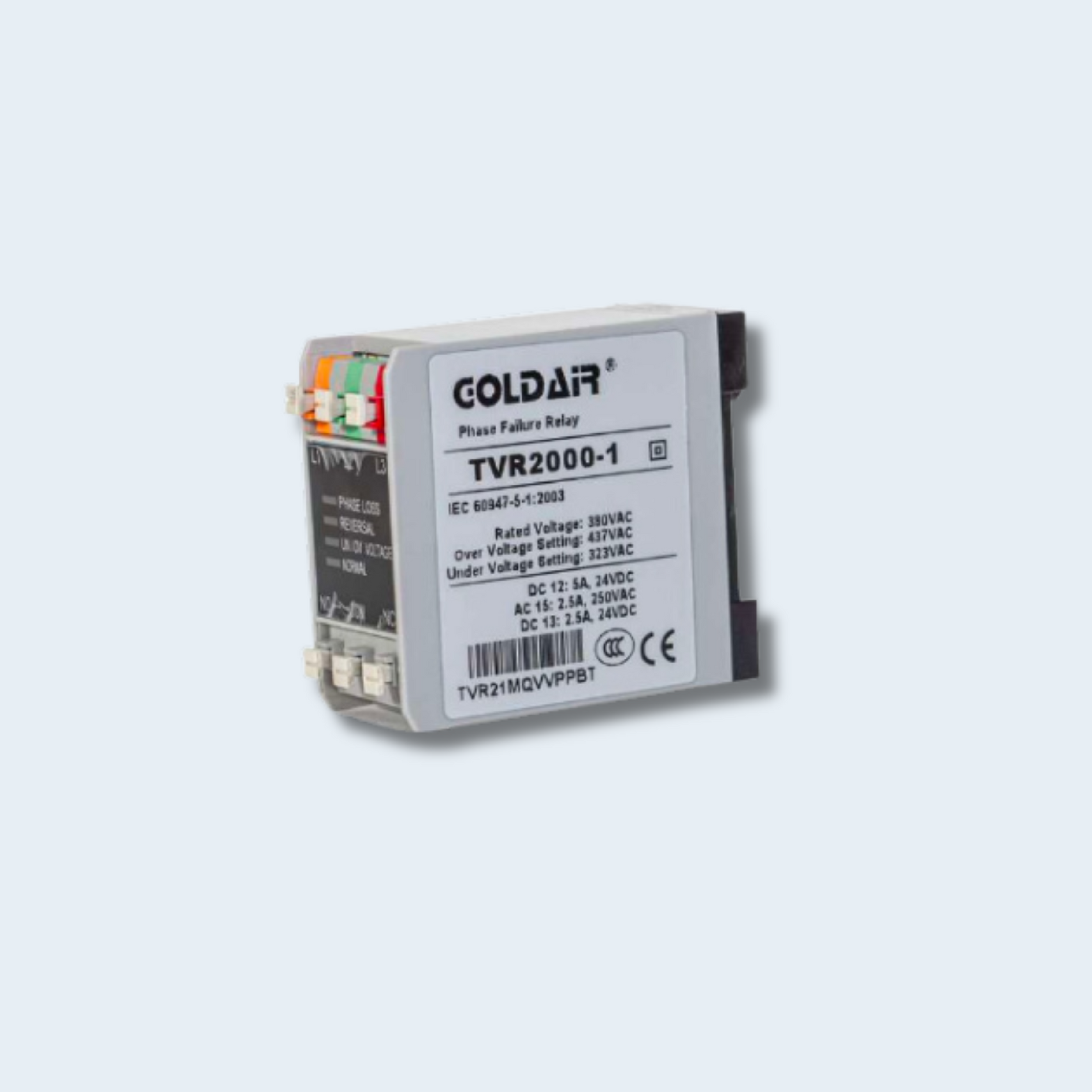 RELAY Y PROTECTOR FALTA DE FASE GOLDAR