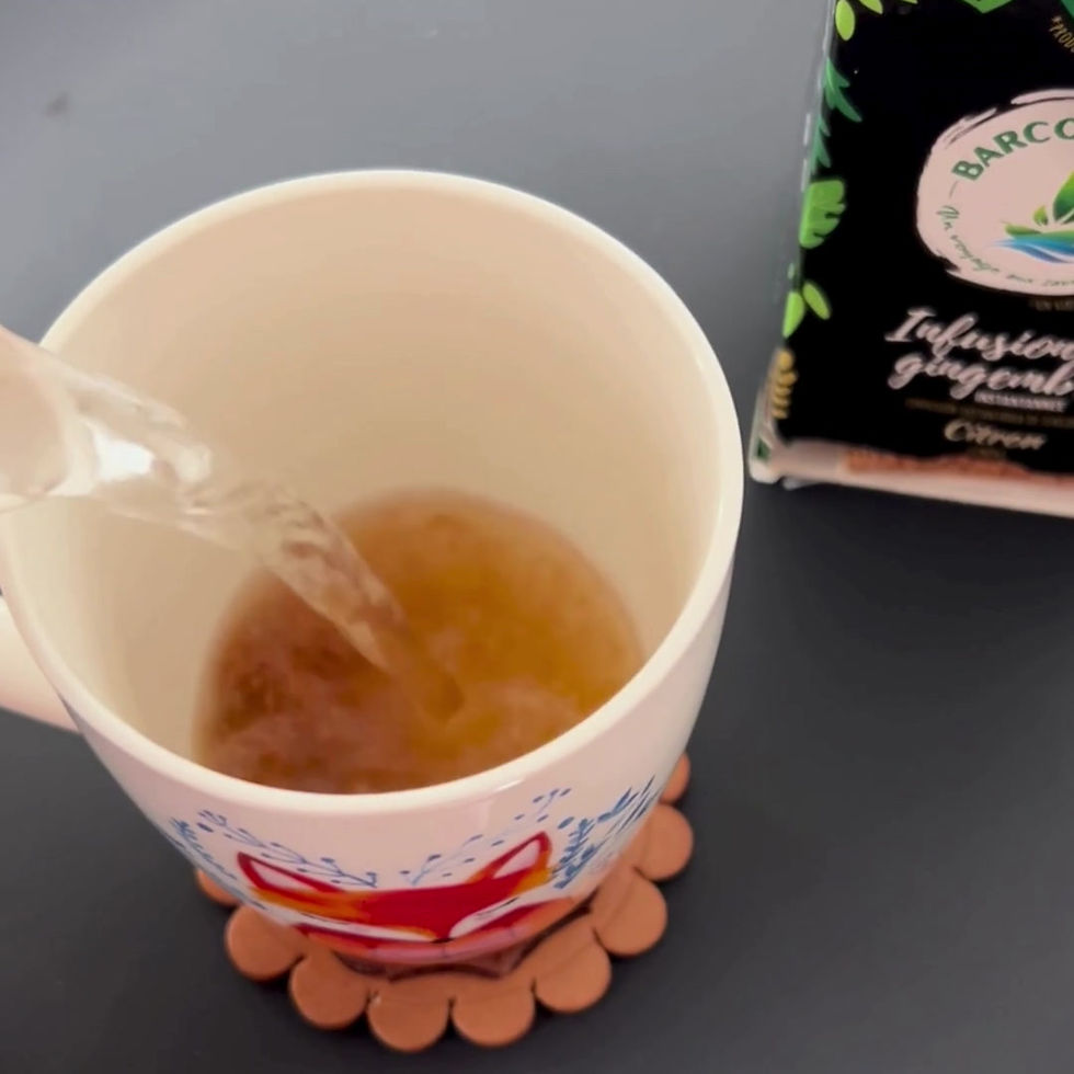 Miniature : Infusions au gingembre