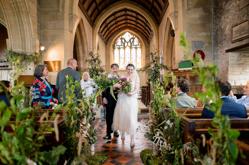 Doynton Church Wedding Photography 