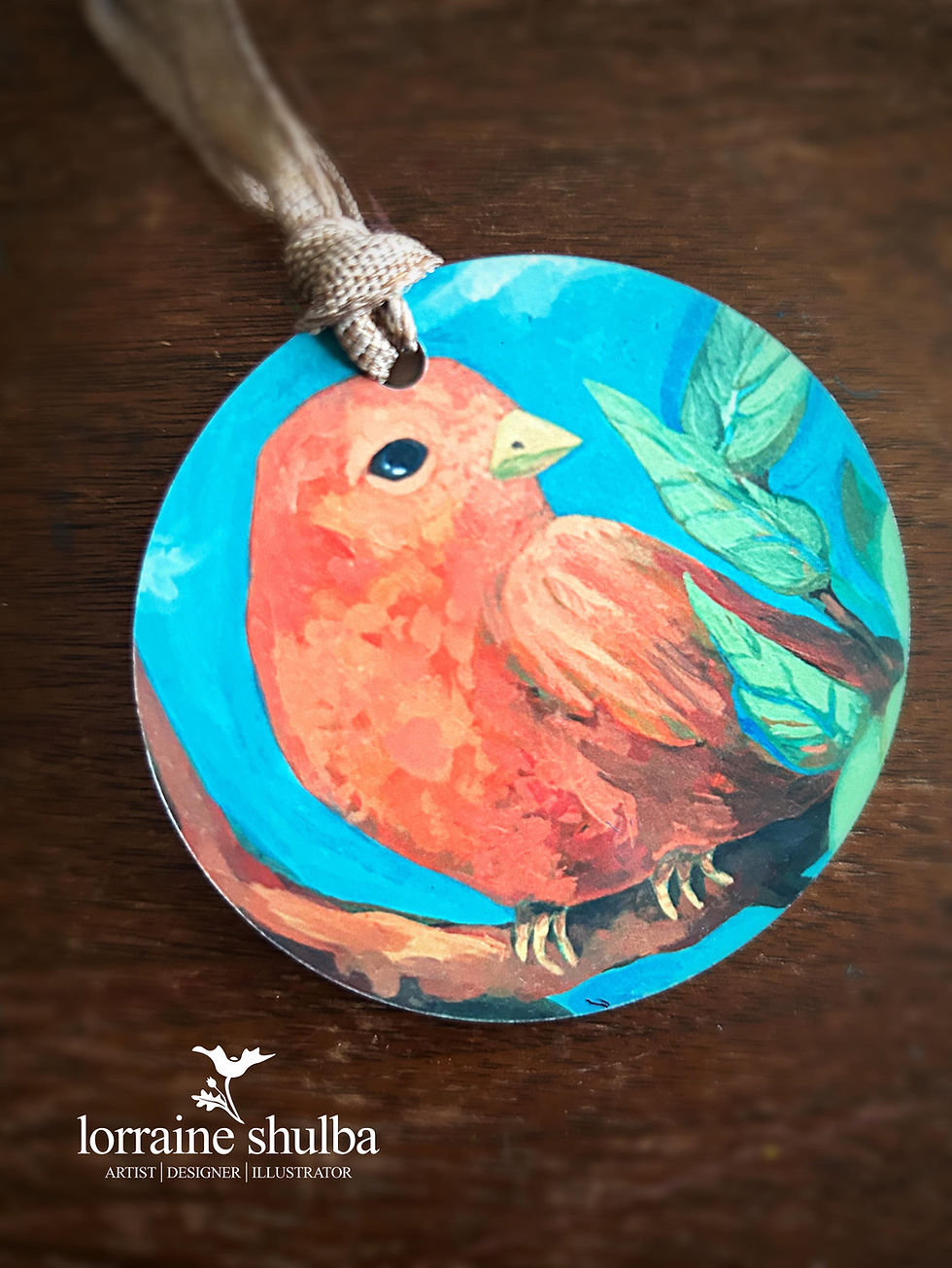 Thumbnail: Beautiful Metal Ornaments Featuring Lorraine Shulba's Art!