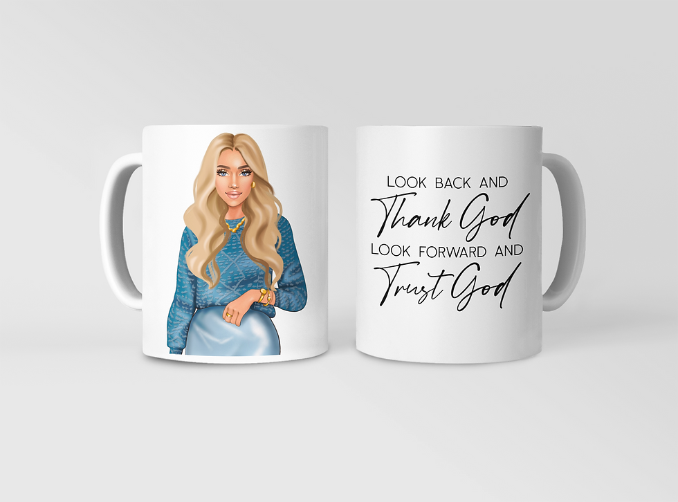 Miniatura: Trust God Faith Mug