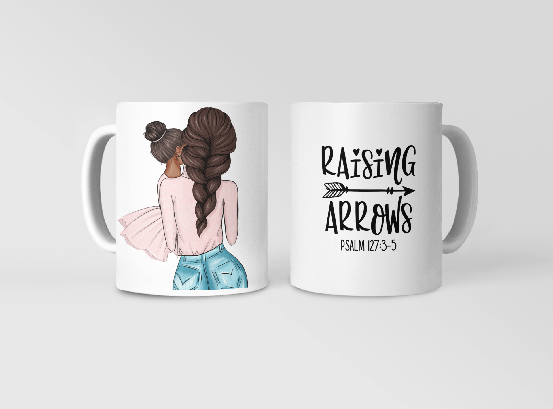 Raising Arrows Art Mug