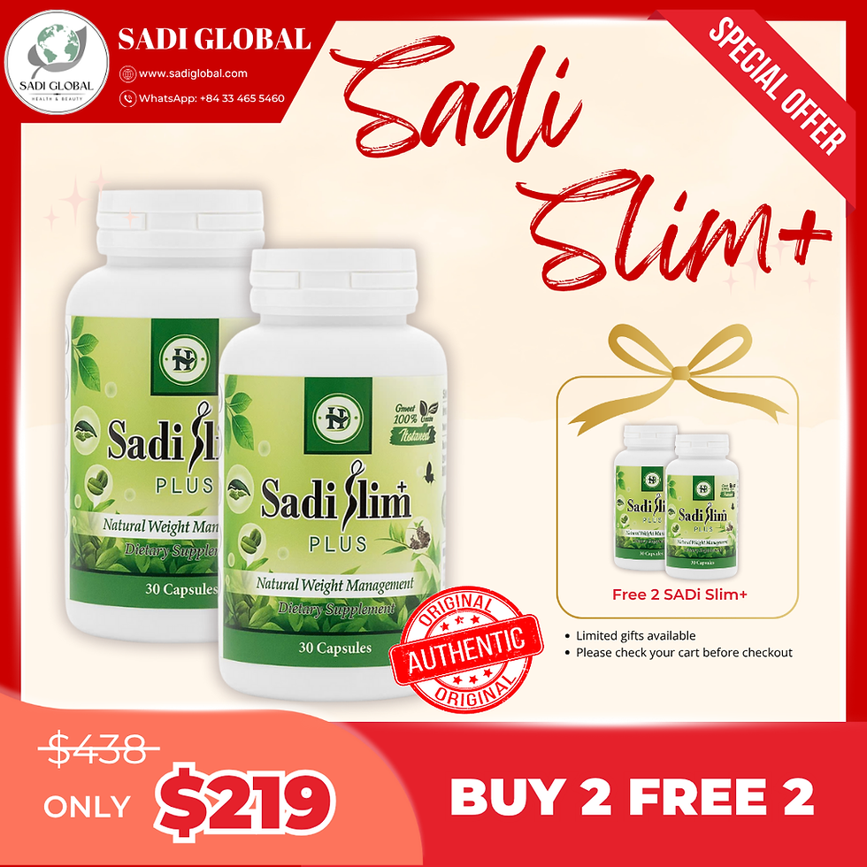 Thumbnail: ✨ SadiSlim Plus: Comprehensive Natural Weight Management Solution | Sadiglobal