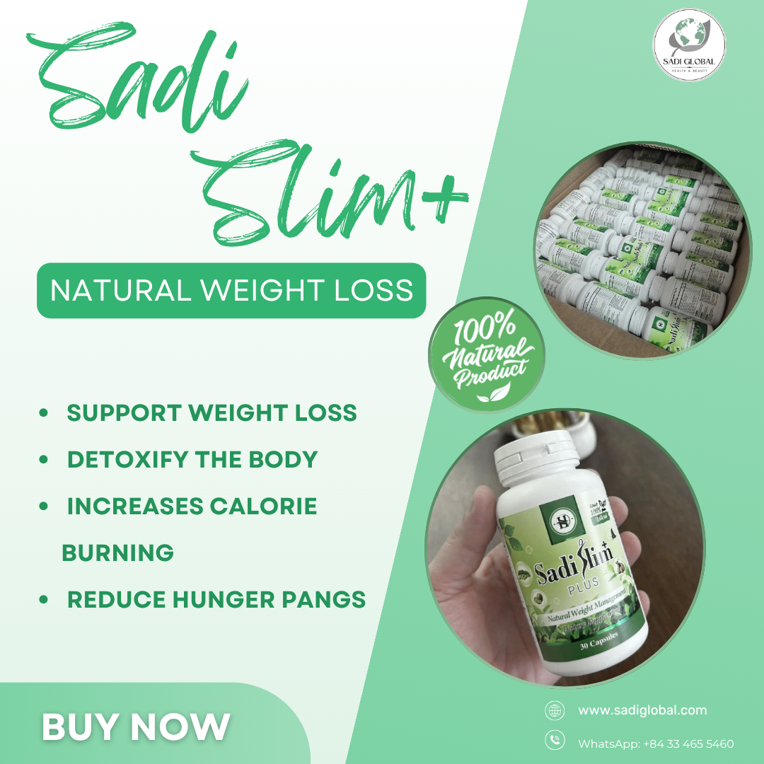 SadiSlim Plus – Natural Weight Management Support Capsules