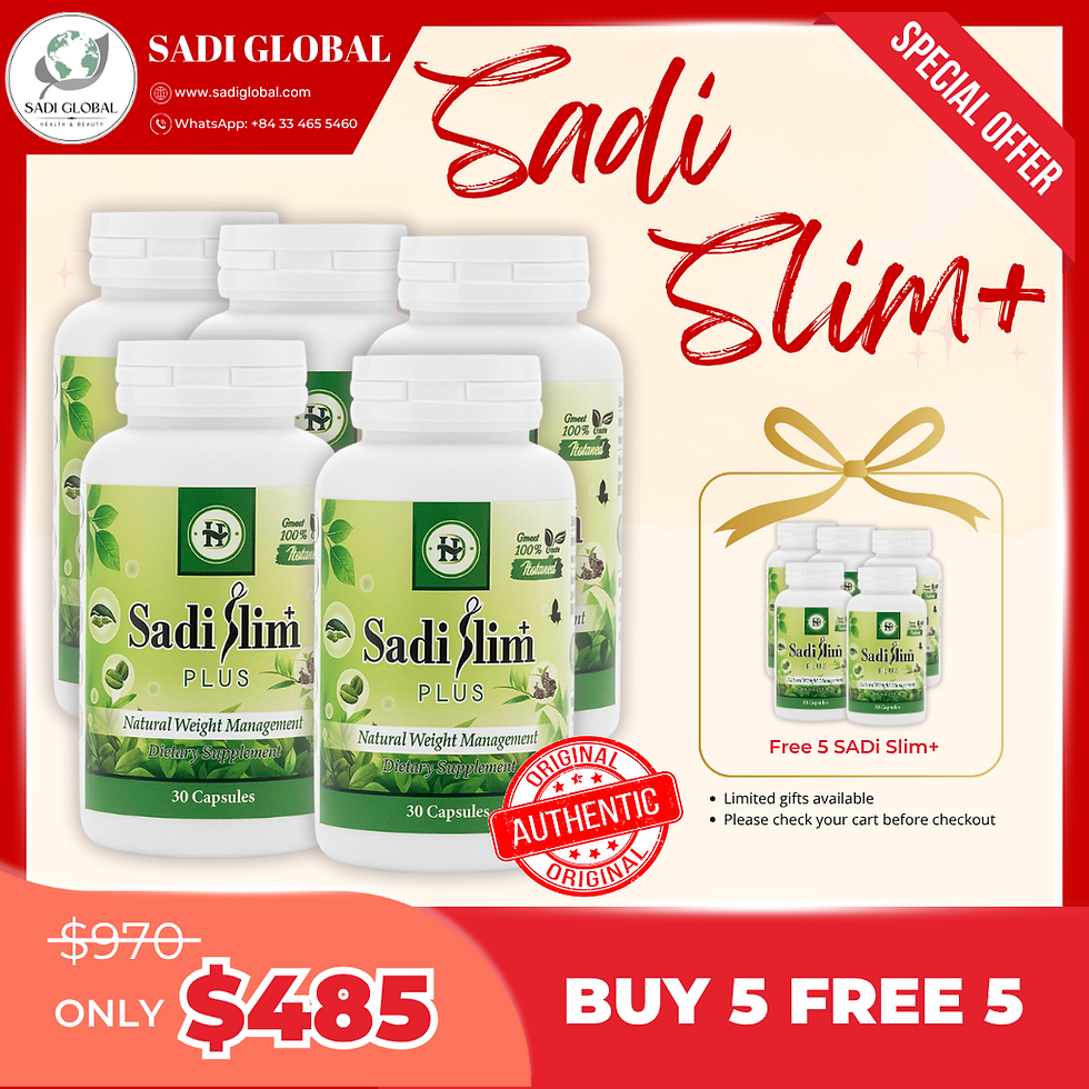 Thumbnail: ✨ SadiSlim Plus: Comprehensive Natural Weight Management Solution | Sadiglobal
