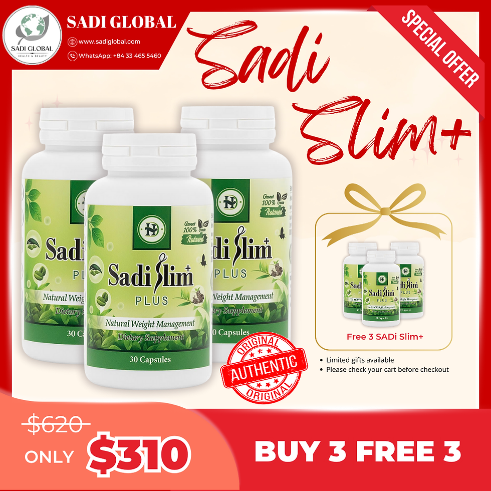 Thumbnail: ✨ SadiSlim Plus: Comprehensive Natural Weight Management Solution | Sadiglobal