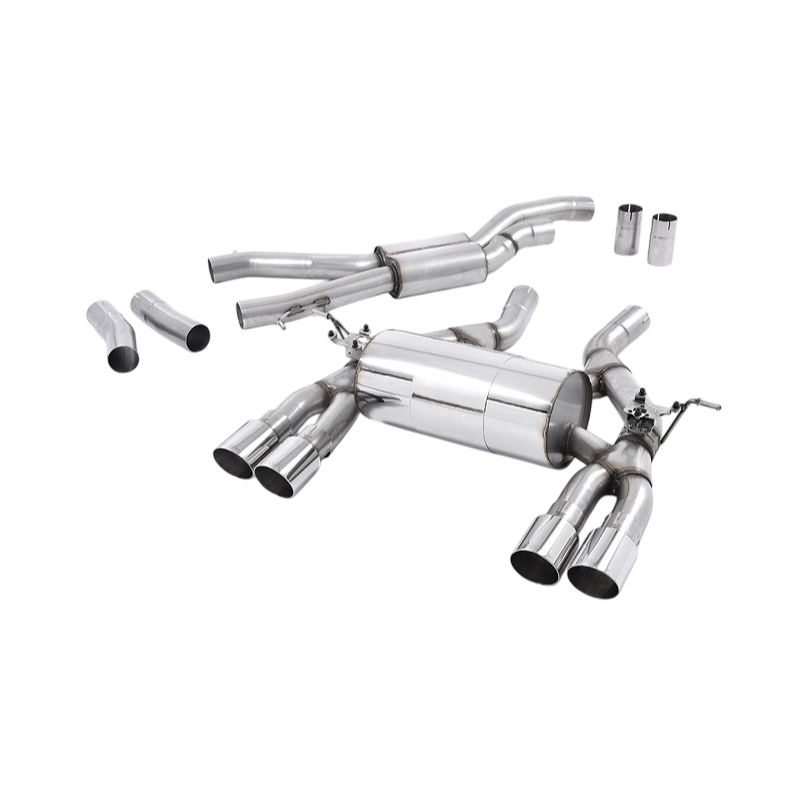 BMW M3 F80 - MILLTEK DUPLEX SPORTAUSPUFF ANLAGE AB KAT Ø 76MM