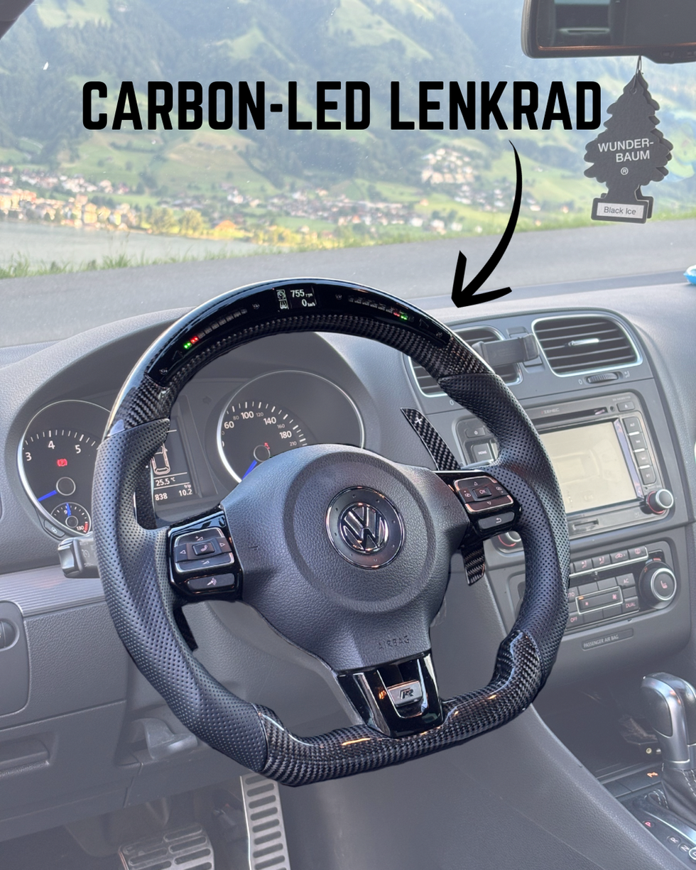 Carbon-LED Lenkrad