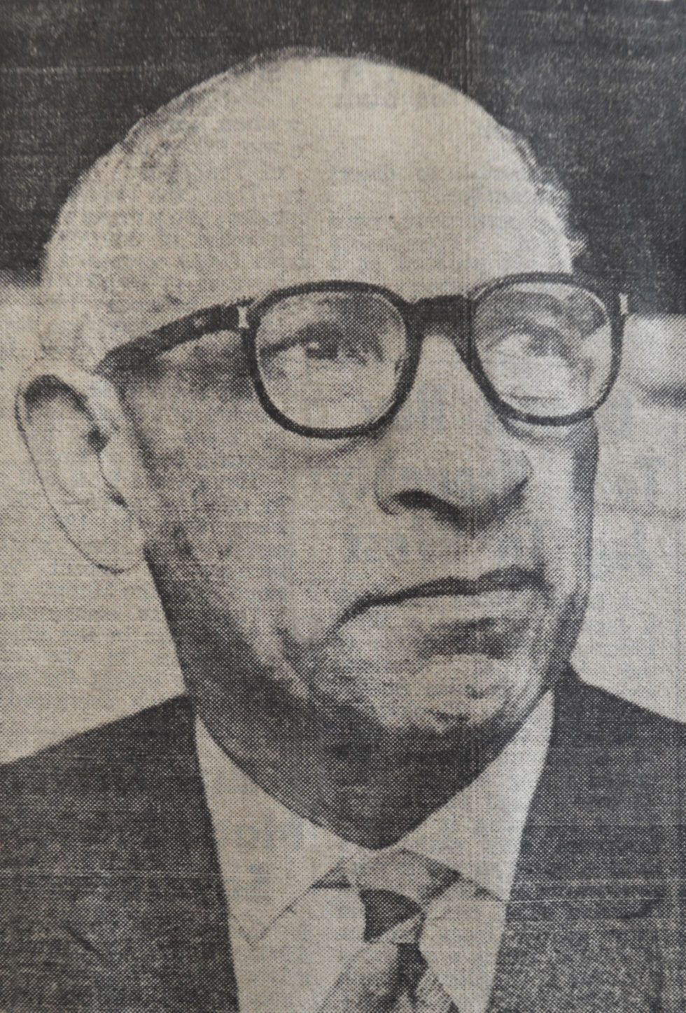 Dr Dhani Ram Saggar photographed in 1967 (courtesy of DC Thomson & Co Ltd)