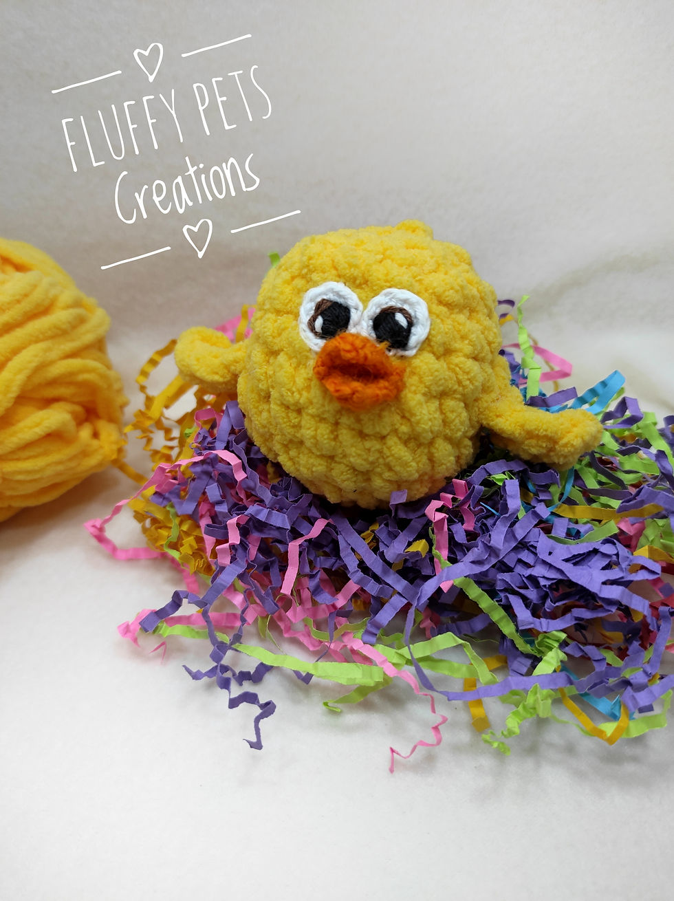 Thumbnail: Crochet handmade cute yellow chick keyring or handbag charm
