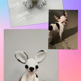 Crocheted mini pet